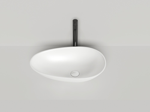 Раковина Salini PAOLA 58 см 1101101G накладная цвет белый